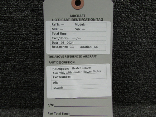 Heater Blower Assembly with Heater Blower Motor