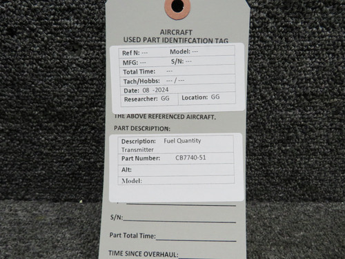CB7740-51 Fuel Quantity Transmitter