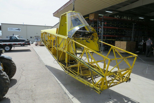 Air Tractor AT-301 Fuselage Frame with BOS, Data Tag, and Log Books BAS Part Sales | Airplane Parts