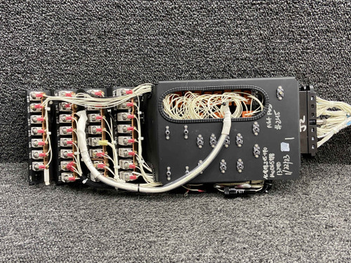 46F24A003-004 Klixon Pilot Side Circuit Breaker Panel Assembly w Breakers