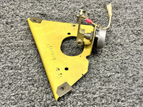 Piper Aircraft Parts 15578-002 Piper PA23-250 Flap Sending Unit Mounting Plate & Switch 