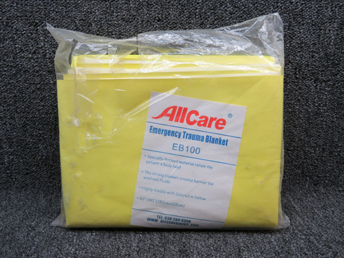 EB100 Allcare Emergency Trauma Blanket 60"x90" (NEW OLD STOCK) (C20)