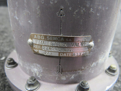Semca 22650BAB02 (Alt: MY20721-92) Semca Non-Return Valve and Hot Air Hose Assembly 