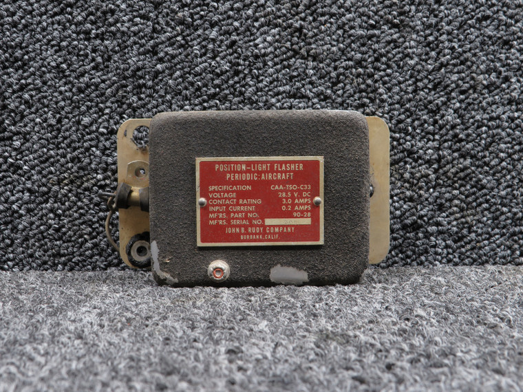 90-28 John B Rudy Position Light Flasher Periodic (28.5V)