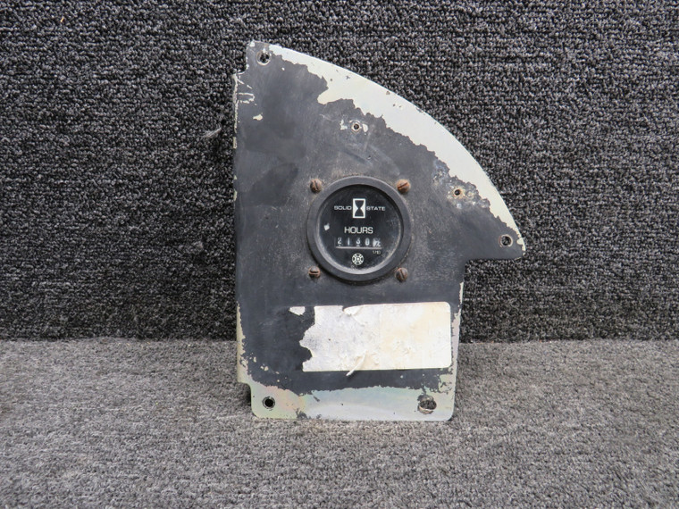 56457-03 Datcon 873UT Hour Meter indicator w Plate (Hours: 2130.4)
