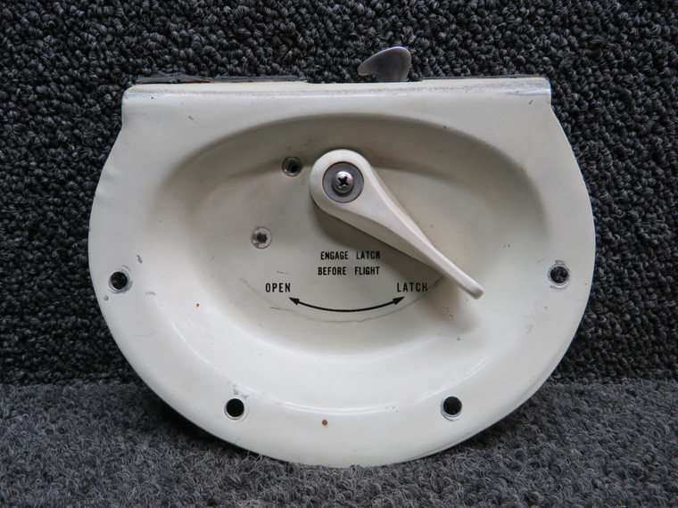 Piper PA24-250 Upper Cabin Door Latch Assembly (Holes Enlarged, Some Wear)