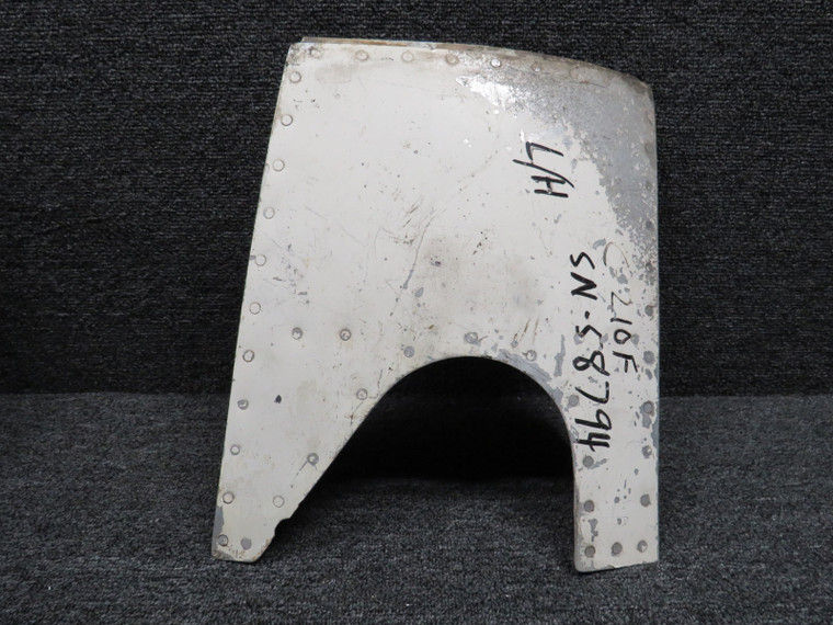 1213515-201 Cessna 210F Cowl Flap Assembly LH (White)