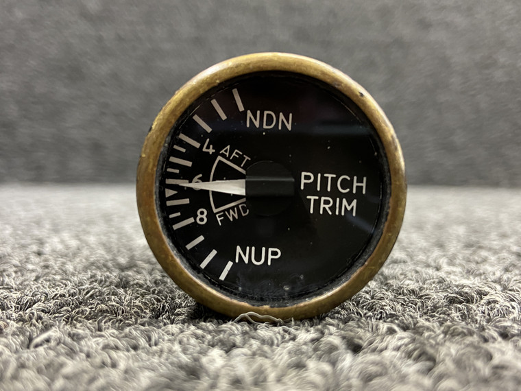 720-263 (Alt: 6608217-16) Hickok Stabilator Pitch Trim Indicator (No Connector)