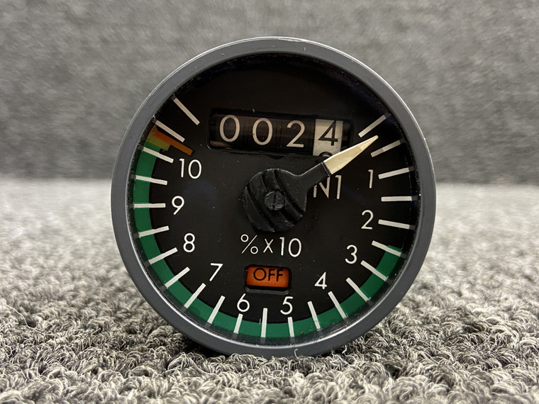 2117034-10 (Alt: 6608300-10) Airesearch Turbine Speed Indicator (N1)