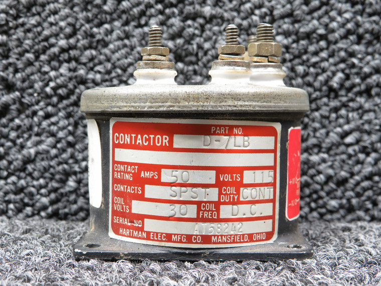 D-7LB Hartman Relay Contactor (No Insulator)(30V)
