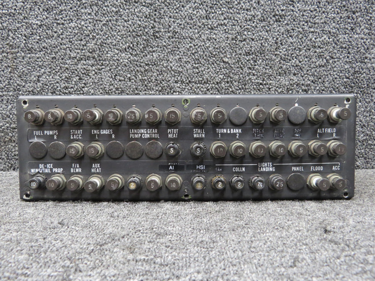 37410-000 Piper PA34-200T Circuit Breaker Panel Assembly