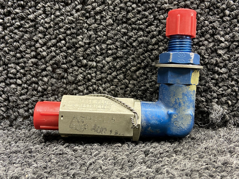 1R3665-035 Gar-Kenyon One Way Hydraulic Restrictor Valve (3000 PSI)