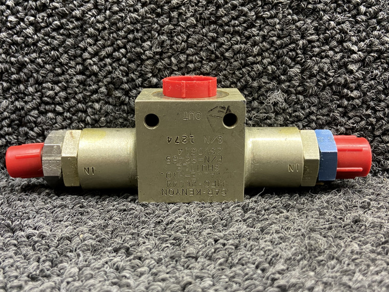 2SV0614 (Alt: 92465) Gar-Kenyon Hydraulic Shuttle Valve Assembly