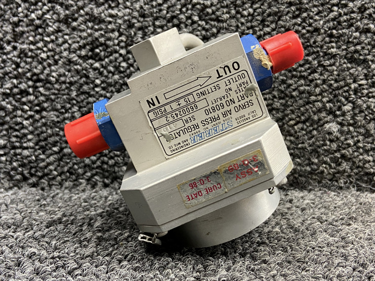 60810 (Alt: 6600245-2) Sterer Servo Air Pressure Regulator Assembly
