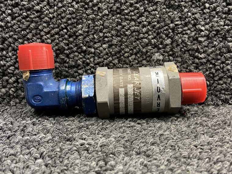 2380103-1 Lear Jet 55 Relief Valve Assembly