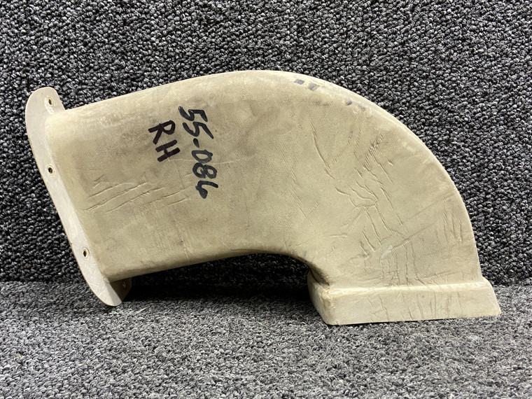 5412103-26-526 Lear Jet 55 Dorsal Fin Air Intake Duct RH