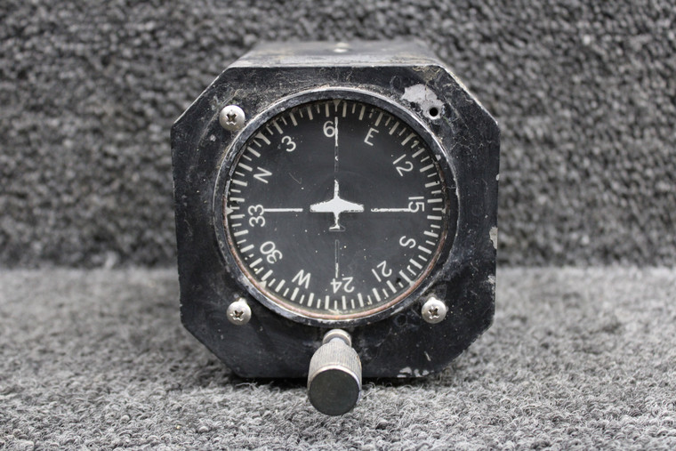 RCA10-J-3985-02 (Alt: C661002-0201) RC Allen Directional Gyro Indicator (Worn)