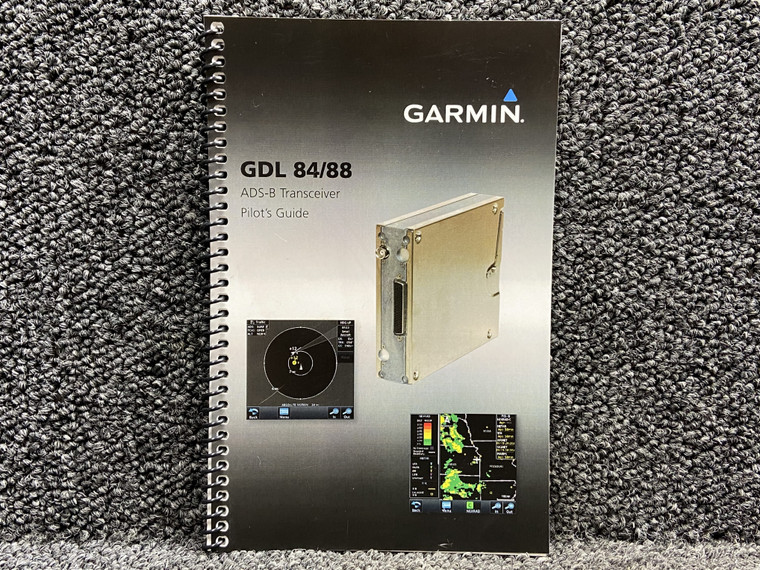 190-01122-03 Garmin ADS-B Transceiver Pilots Guide (Year: 2014, Revision: E)