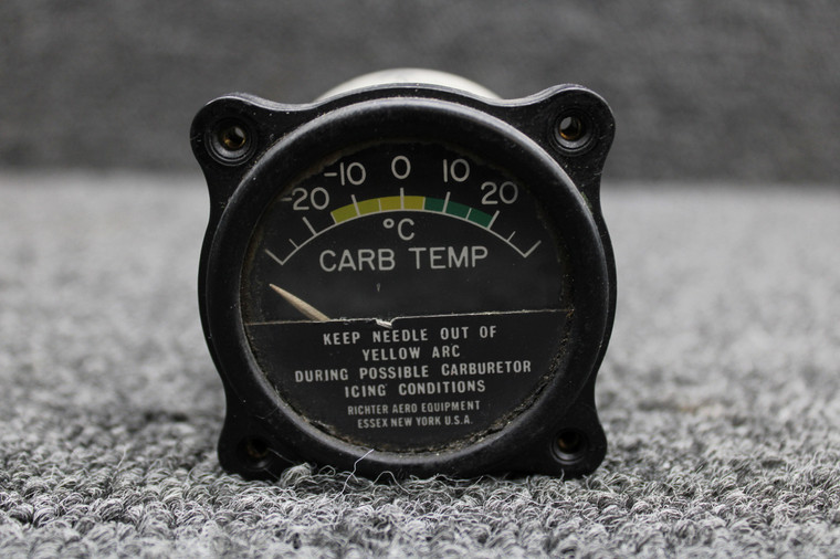 0311020-8 (Use: S1311-3) Richter Aero Carburetor Air Temp Indicator (12V) (Core)