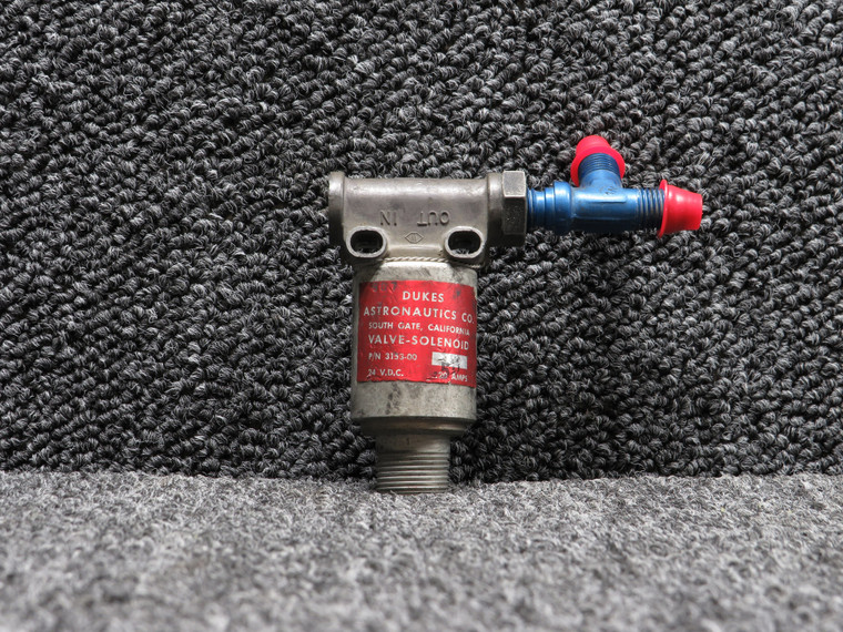 3153-00-9 Dukes Astronautics Solenoid Valve (24V)