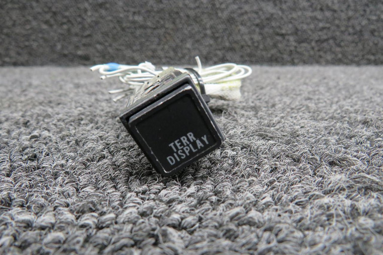 M22885-108-4412B Aerospace Optics ON, TERR Push Button Illuminated Switch