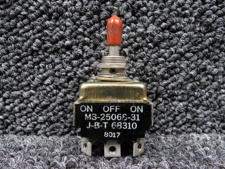 MS-25068-31 (Alt: J-B-T68310) JBT Momentary Toggle Switch Assembly