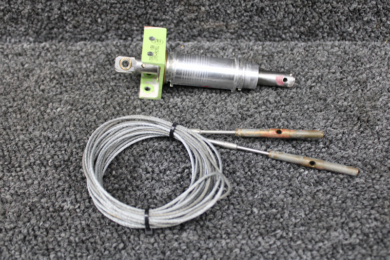 37424-000, 96596-000 Piper PA44-180 Rudder Trim Shaft and Barrel Assy with Cable