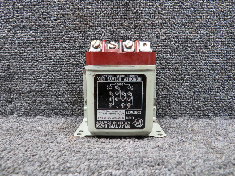 D4750 Hendrey Relay with Modifications and 8130-3 (28-5V) (Tested)