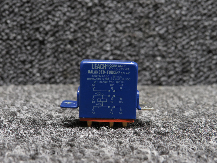 KC-D2A-003 Leach MS27743-6 Relay (28V)