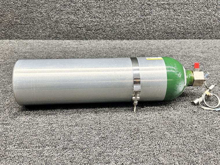 100N4000-1 Precise Flight Oxygen Bottle &amp; Distribution Manifold with Side Port