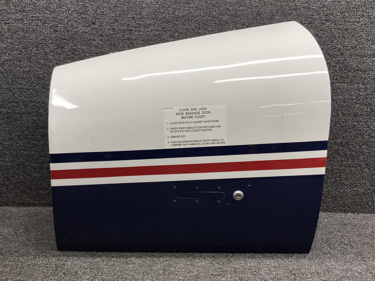 46036-000 Piper PA-31T Forward Baggage Door Structure w Latch &amp; Lock