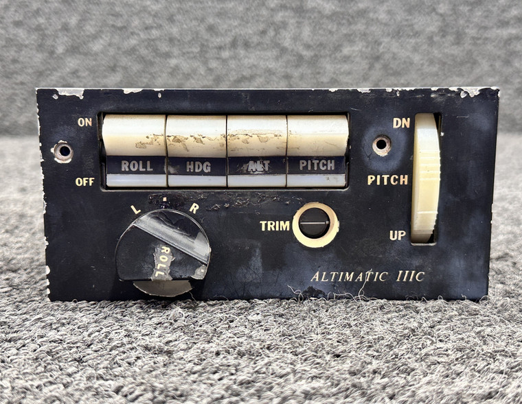 Piper Altimatic IIIC Roll Trim Pitch Autopilot Controller Assembly