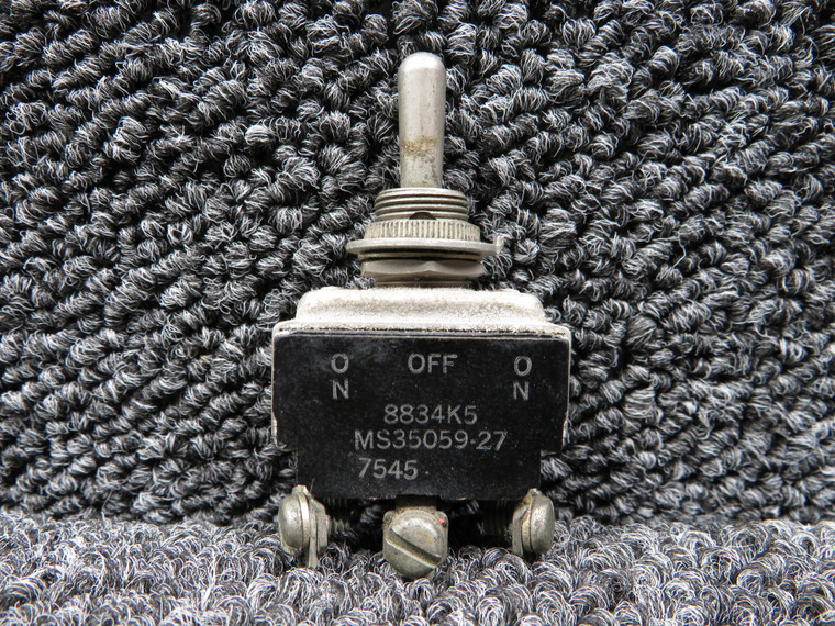 8834K5 (Alt: MS35059-27) Cutler-Hammer Momentary Toggle Switch