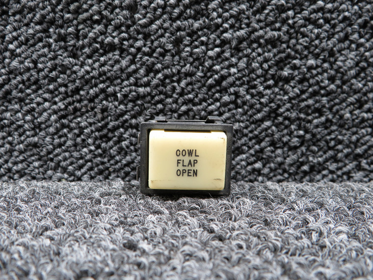 513-0101-604 Dialco Cowl Flap Open Pushbutton Switch