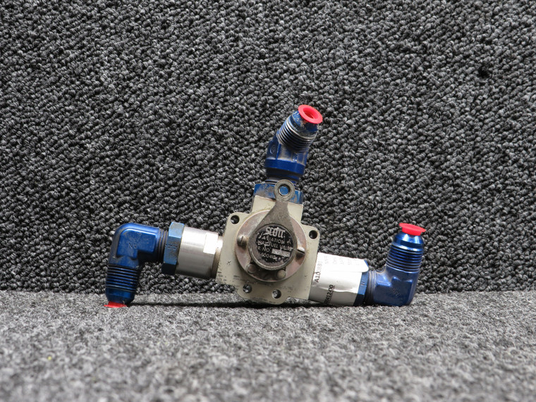 800412-00 (Alt: 492-109) Scott 3 Way Fuel Valve