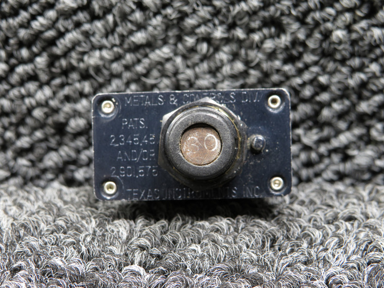 7271-13-30 Klixon Push Circuit Breaker (Amps: 30)
