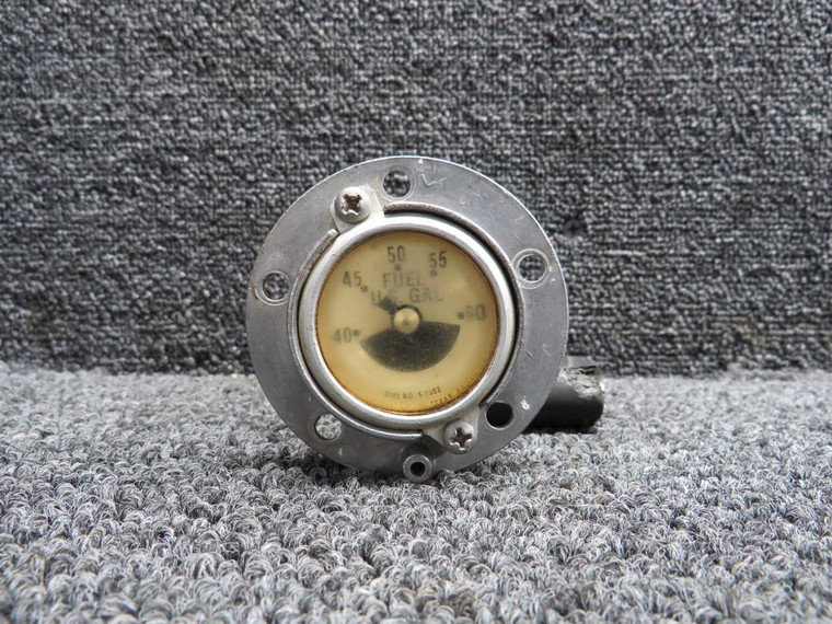 002-381002-7 Rochester Fuel Float Transmitter with Gauge (Yellow Face)