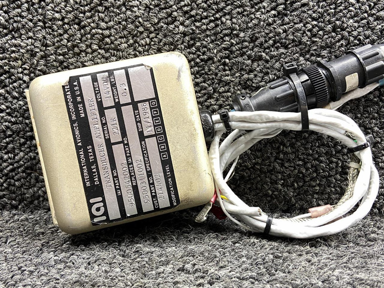9500542-002 (Alt: 9500311-002) IAI VR436 Transducer Amplifier Unit (14V)