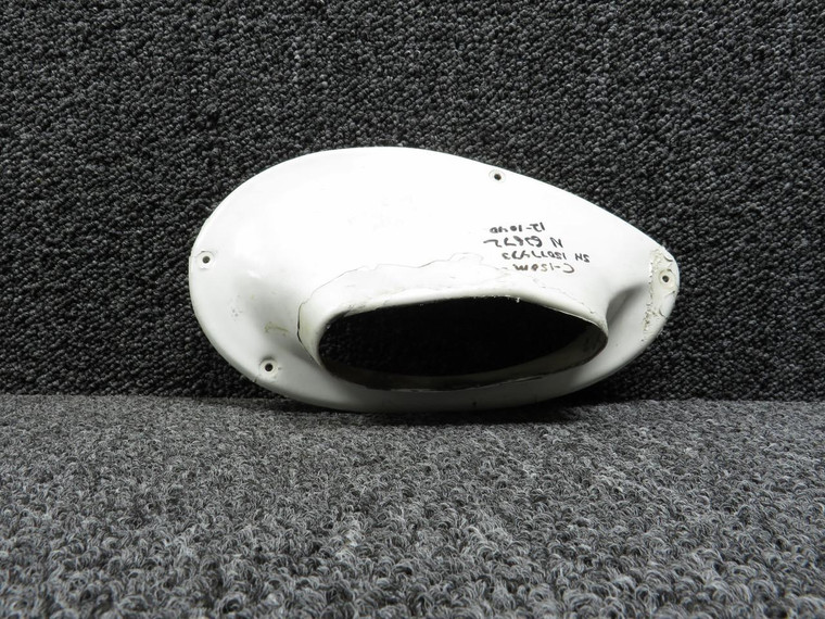 0723605-2-791 Cessna C-150M Fairing Wing Strut LH Upper (Worn- Chipped Paint)