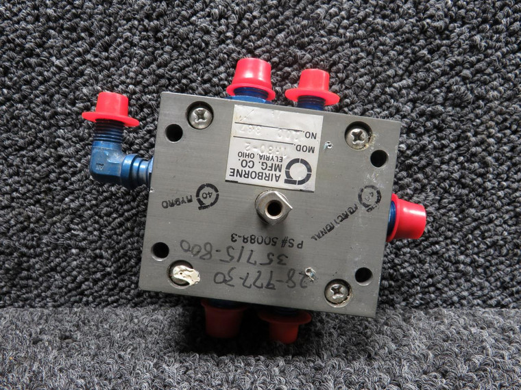 1H80-2 (Alt: 492-289) Airborne Mfg Fuel Selector Valve Assembly