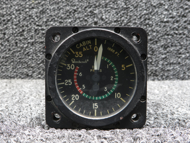 55035-0103-3 (Alt: 50-380046-3) Aerosonic Corp. Differential Pressure Indicator