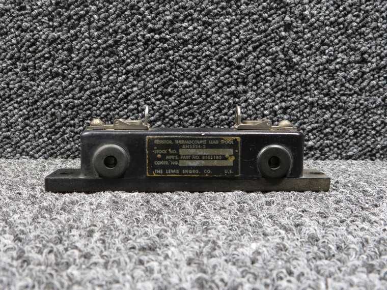 8T851B3 (Alt: AN5534-2) Lewis Thermocouple Lead Spool Resistor