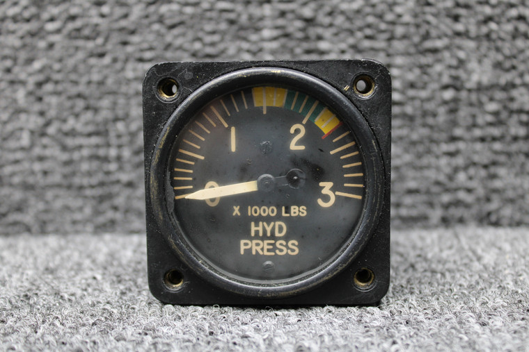 27-81007-5 Swearingen Aviation Hydraulic Pressure Indicator (Faded Face)