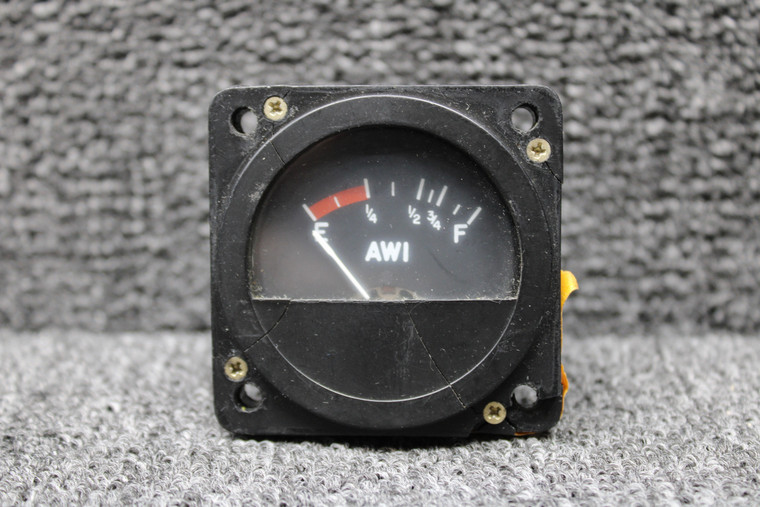 19-434-1 Aircraft Instrument AWI Quantity Indicator (Cracked Face Plate)