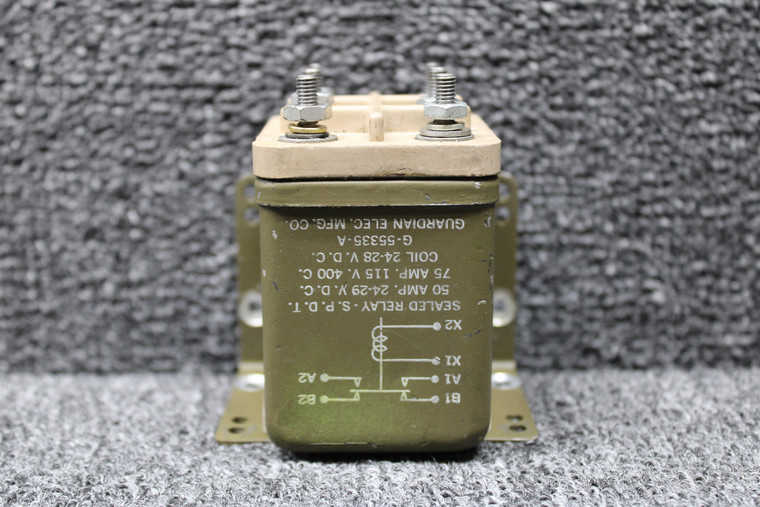 G-55335-A Guardian Relay (Volts: 24-28, Amps: 50)