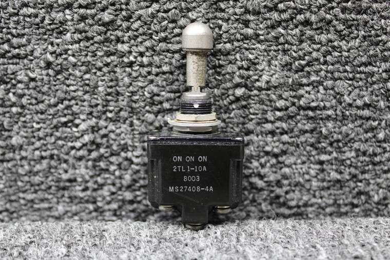 MS27408-4A (Alt: 2TL1-10A) Micro Switch Toggle Switch (3 Position)