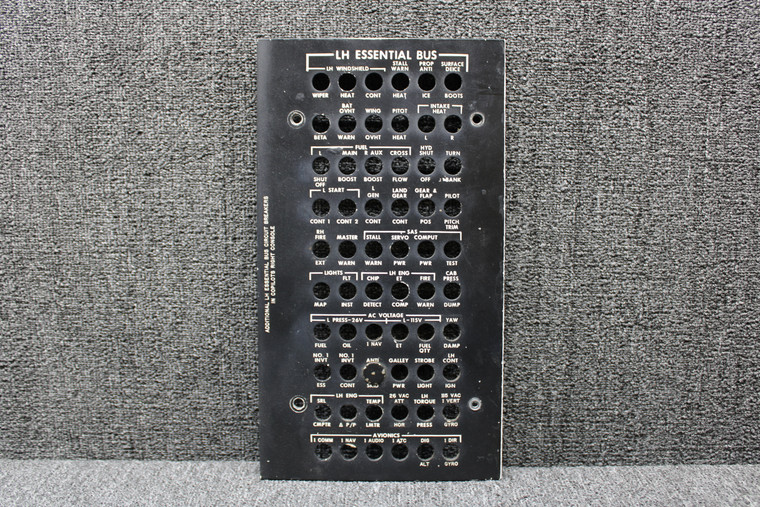 27-19032-27 Swearingen SA226-T(B) Electroluminescent Circuit Breaker Panel Cover