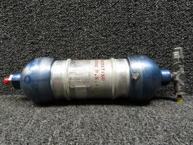 60001-3 (Alt: MS28797-3) Teledyne Hydraulic Accumulator Assembly (PSI: 3000)