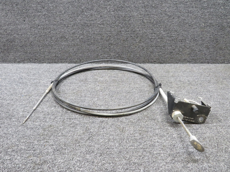 9910271-203 (Alt: 06970) Cowl Flap Control Cable with Bracket