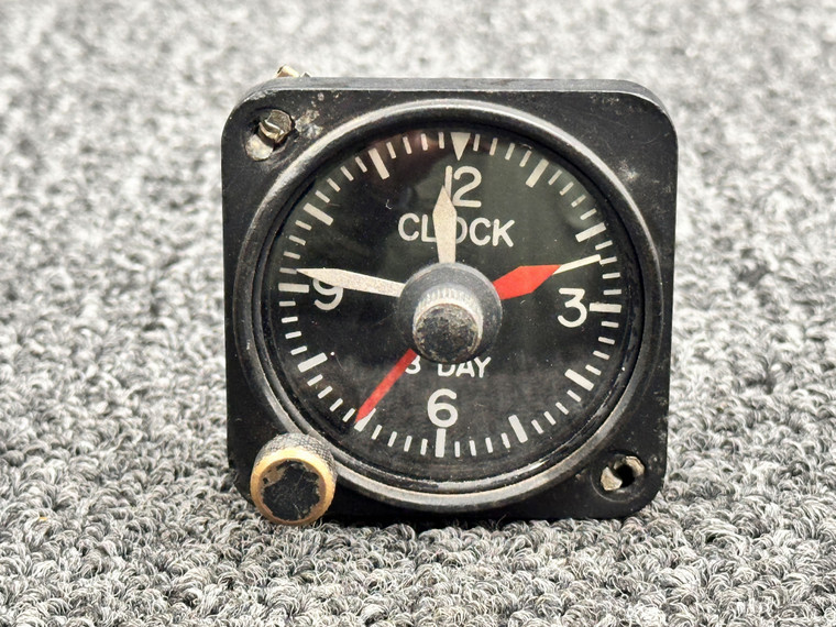 16-101 Aircraft Inst 8-Day Clock Indicator (Core)